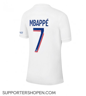 Paris Saint-Germain Kylian Mbappe #7 Tredje Matchtröja 2022-23 Kortärmad